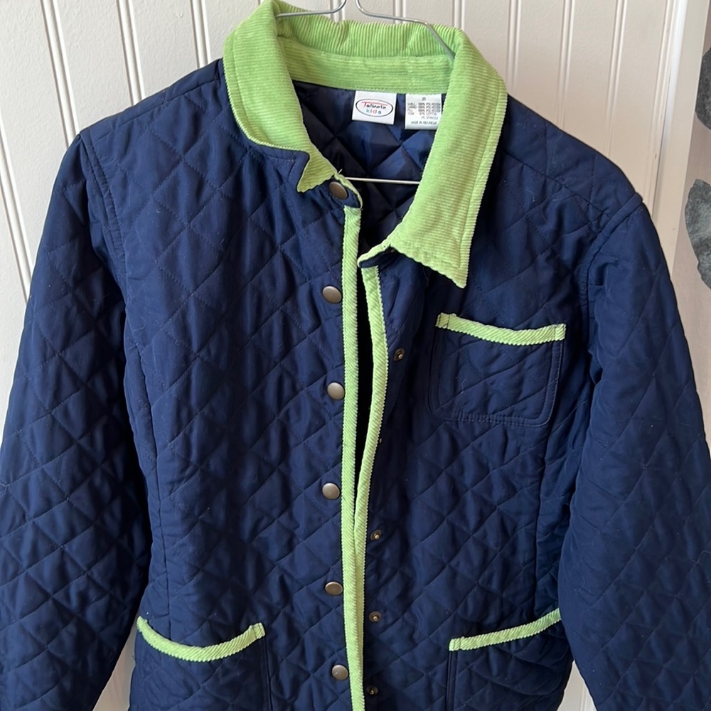 Talbots quilted barn coat